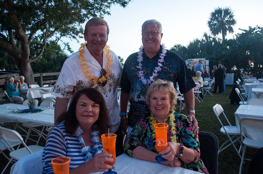 Carin Larson, Curt Larson, Skip Halsey and Carolyn Francis