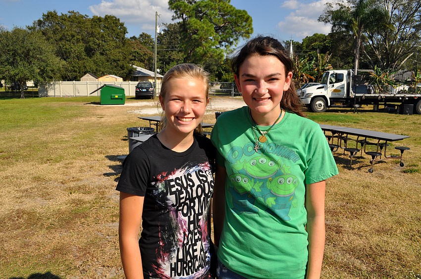 Emma Boyce and Taylor Donovan