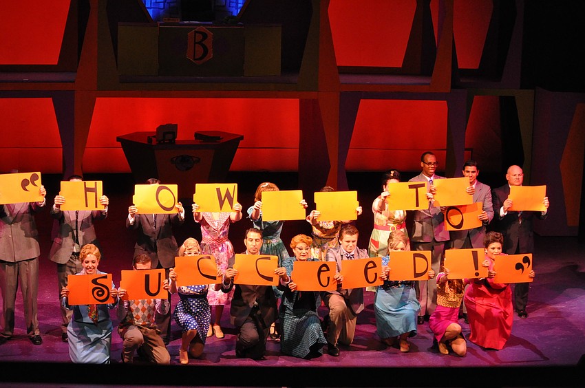 The cast spells out the show in one number