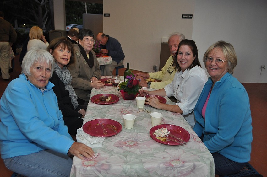 Alice Jorgenson, Kathy Gricius, Debbie Cohen, George Spoll, Tory Newman and Christina Filkin