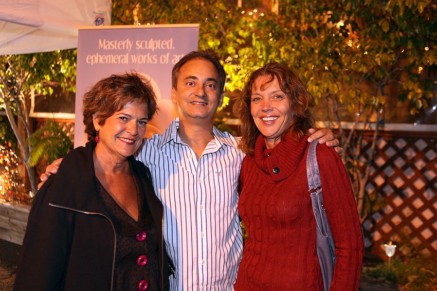 Claudia Cardillo with Tom and Kay Kouvatsos