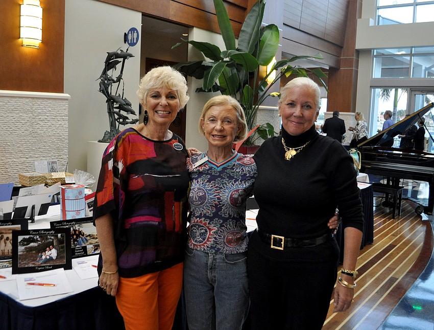 Anita DeVine, Eleanor Williams and Anne Stocke