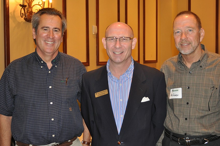 Chris Muth, Jimmy Stewart and Bob Simons