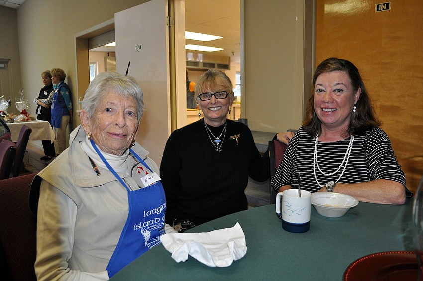 Alma Cockerham, Linda Dias and Carol Ritter
