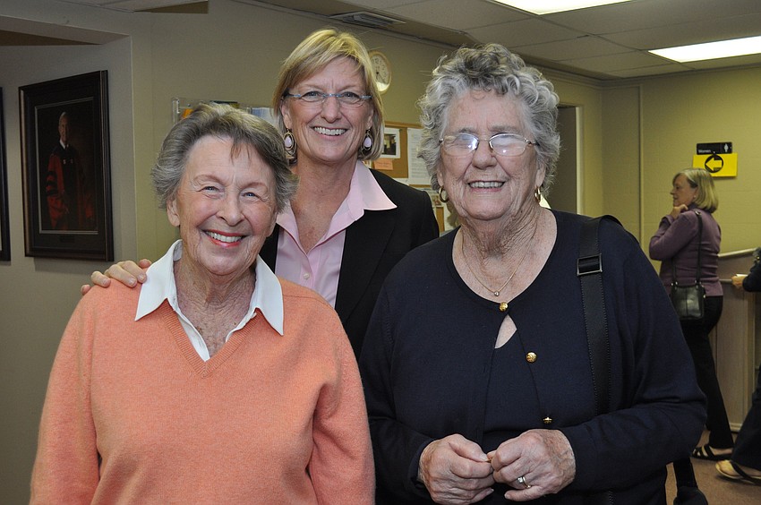 Clarice Schetter, Lynn Christensen and Pat Johnson