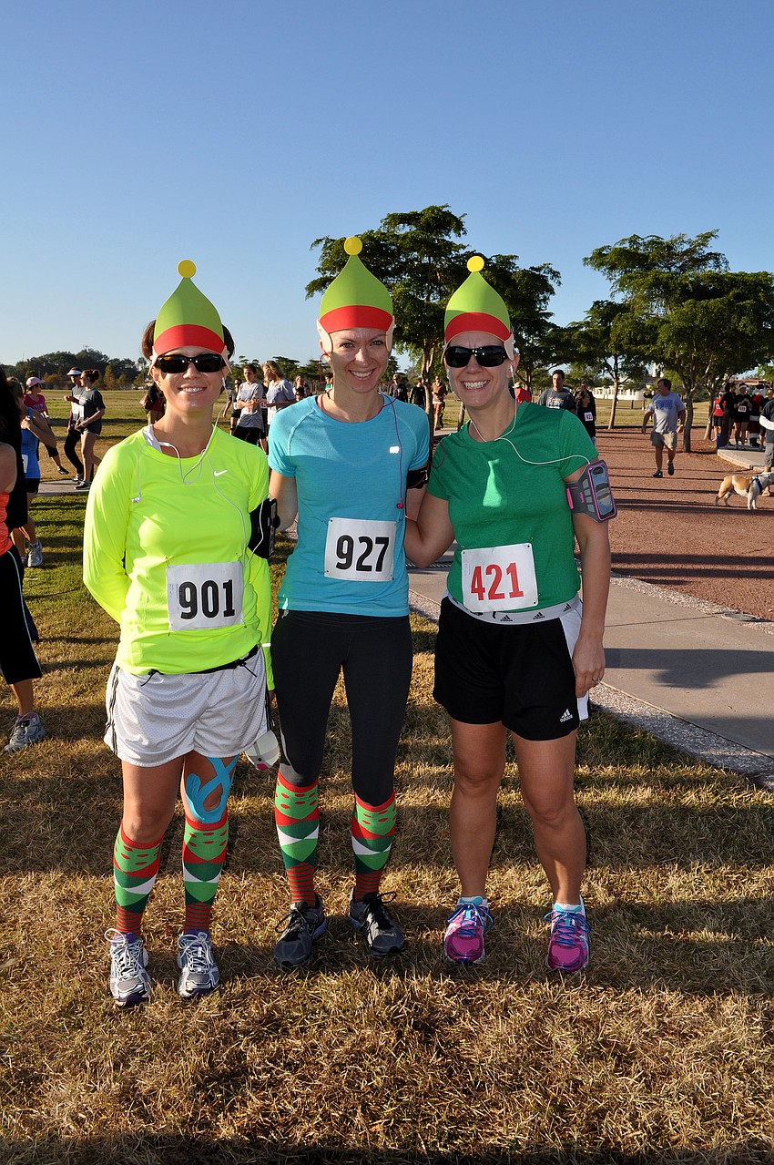 Greta Backstrom, Amy Nash and Laurie Kemble