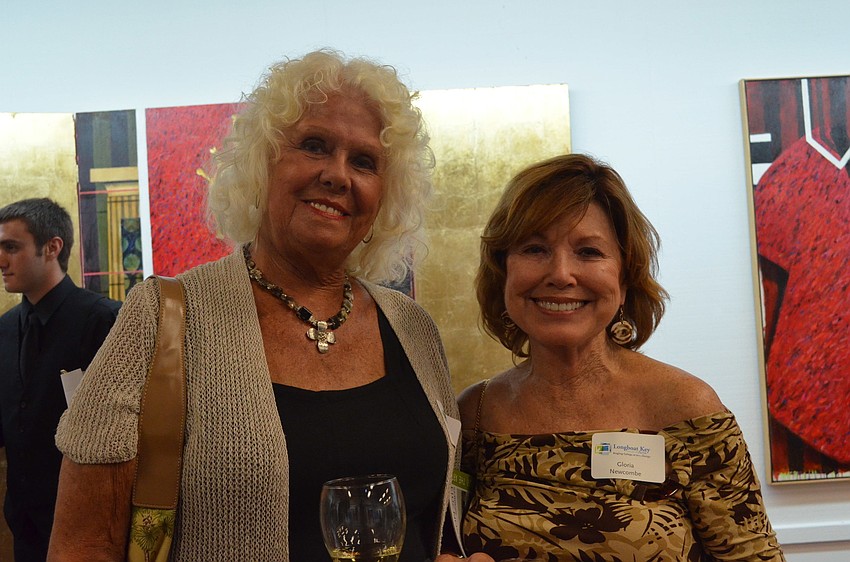 Peg Landsman and Gloria Newcombe