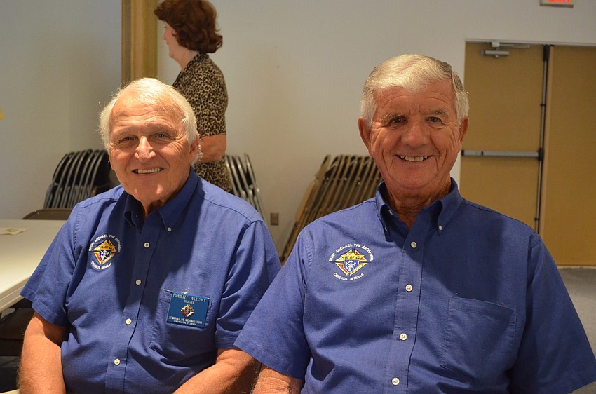 Trustee Bob Wolsky and Warden Jack Burnham