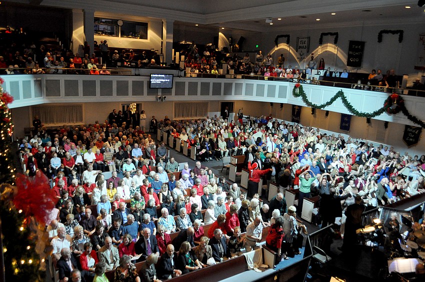 Each year, the audience participates in an interactive rendition of â€œThe 12 Days of Christmas.â€