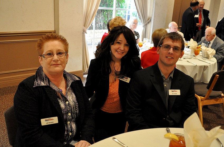 Jill DeLano, Jen Mathey and Ian Dooley