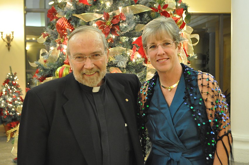 Monsignor Joseph Stern and Diane Marcus