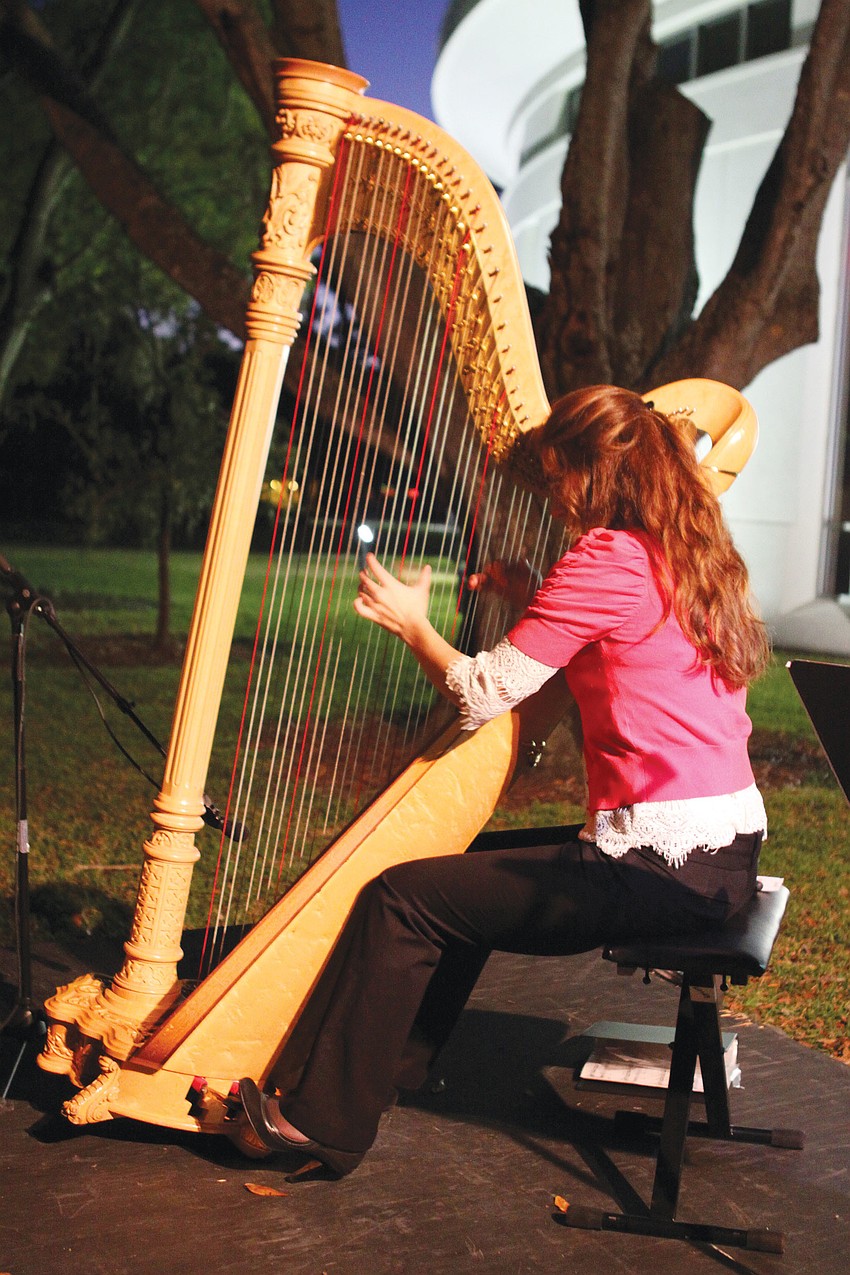 Sarasota Orchestra Harpist performs Jan. 6 for 