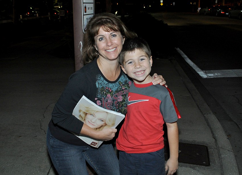 Michele Custer and her son, Spencer