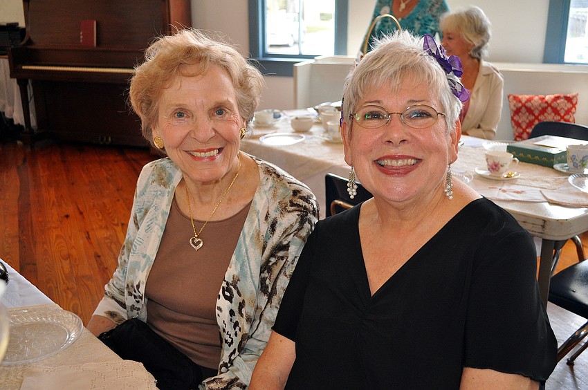 Evelyn Anderson and Jean Moore