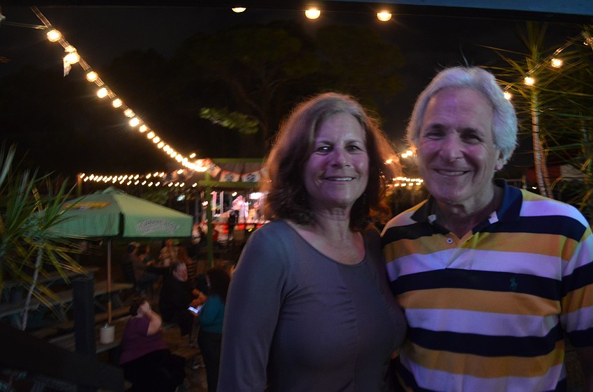 Volunteers Lynne and Howard Sheldon