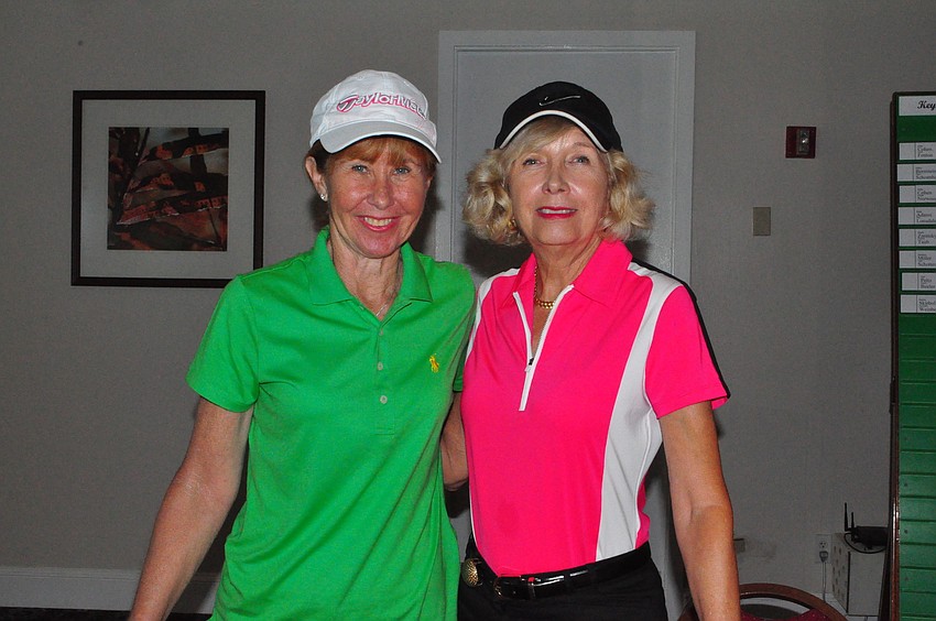 Linda Rhinelander and Pat Lonsdale