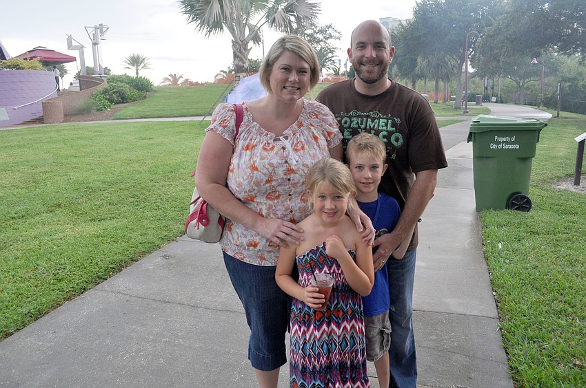 Courtney, Lilah, Jack and Charlie Davenport