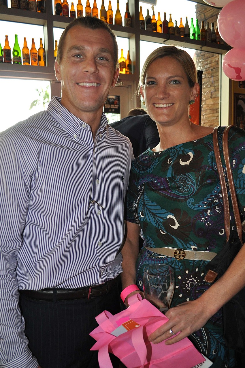 Thomas Arthur with Kara Poulin