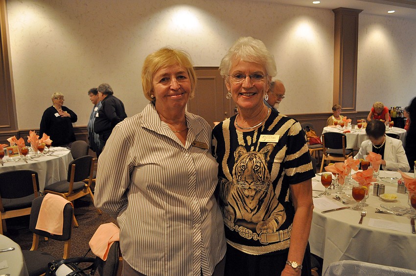 Linda Glover and Katie Couchot