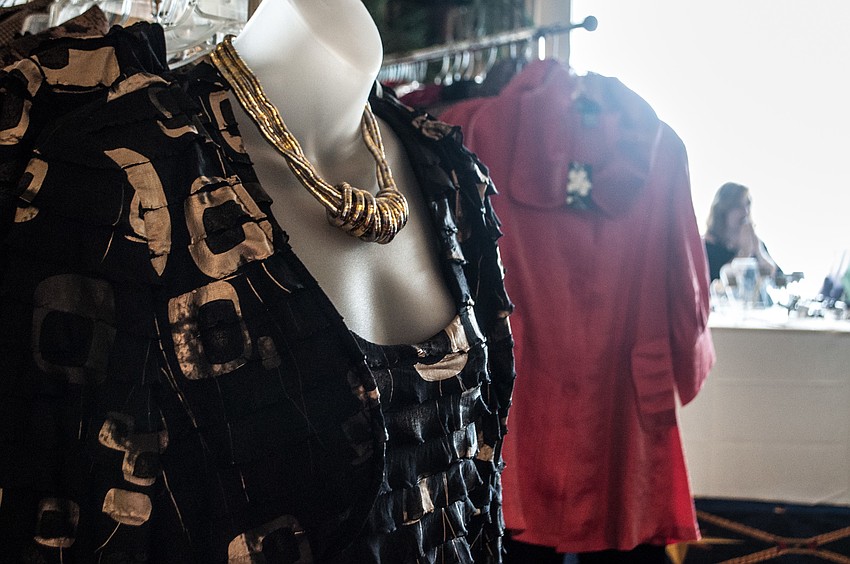 PJâ€™s Boutique sold clothing and accessories at the Bird Key Yacht Club during the fashion show.