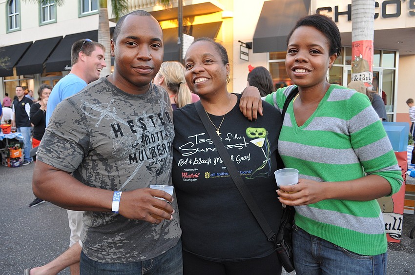 Ivan, Renay and Tabitha Burston