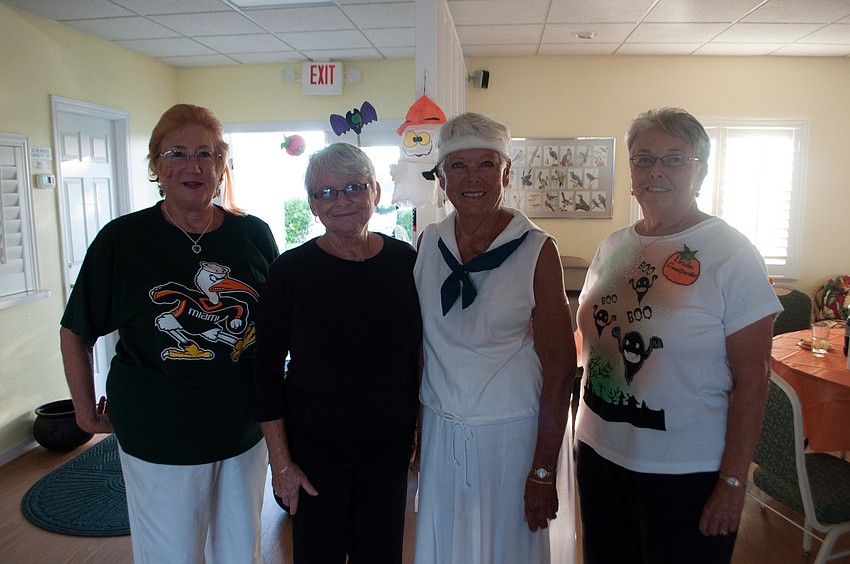 Beverly Root, Vickie Ginter, Jane Oaks and Linda Goodpaster