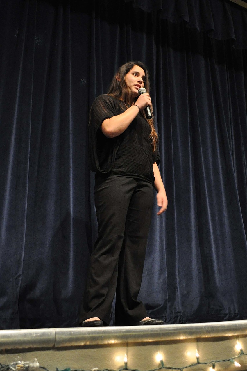 Emily Chaves sang Beyonce's 