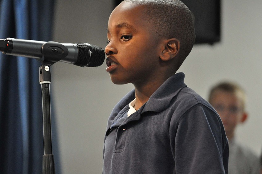 Joshua Guillaume remembered his lines.