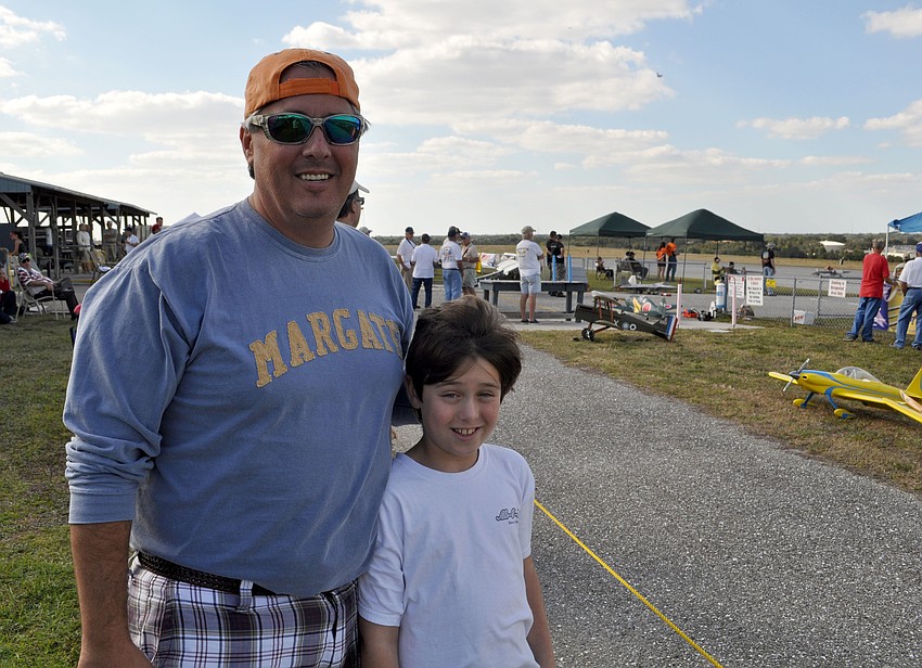 Ken Frank and his son, Jake.