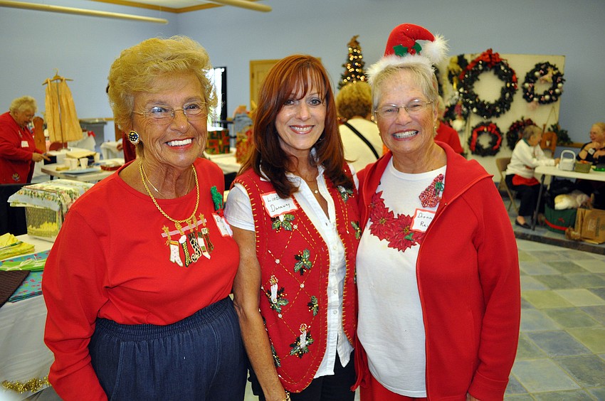 Esther Cook, Linda Dunaway and Dianne Reinert