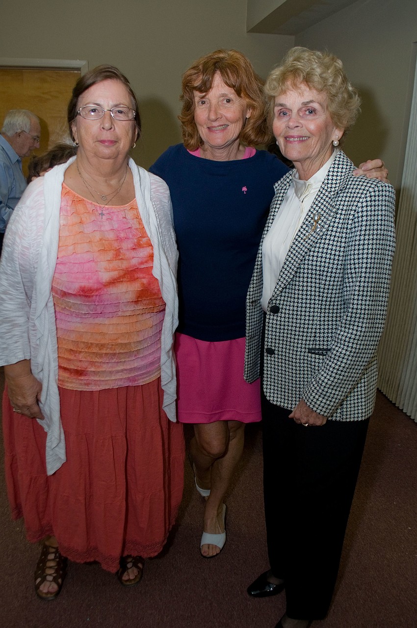 Emily Dabio, Becky Jones and Christine Rose Kennedy