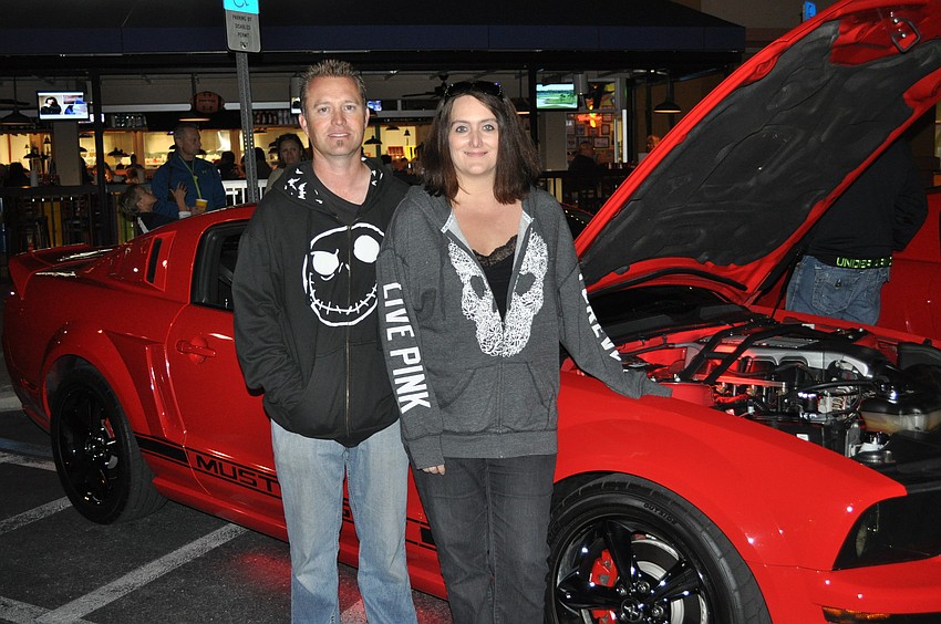 Lee and Tracey Fitzstephens with their 2008 Mustang GT