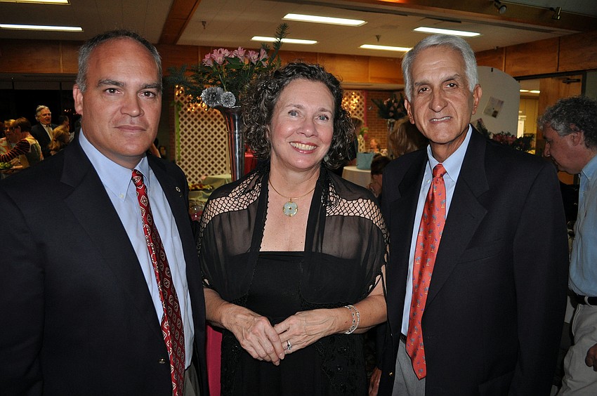 Hugh Bettendorf with Wendy and Steve LaHood