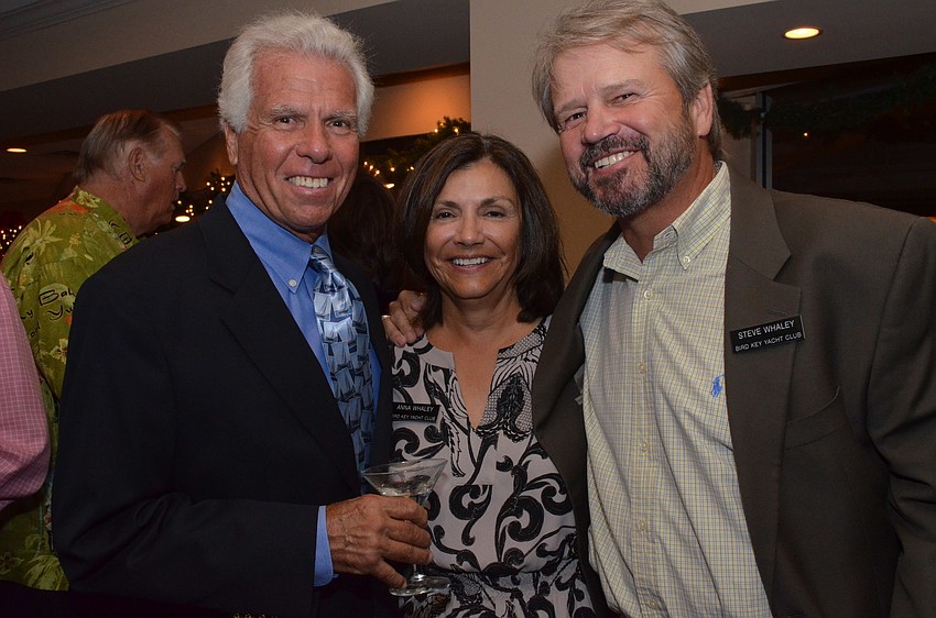 Bob Baime with Anna and Steve Whaley