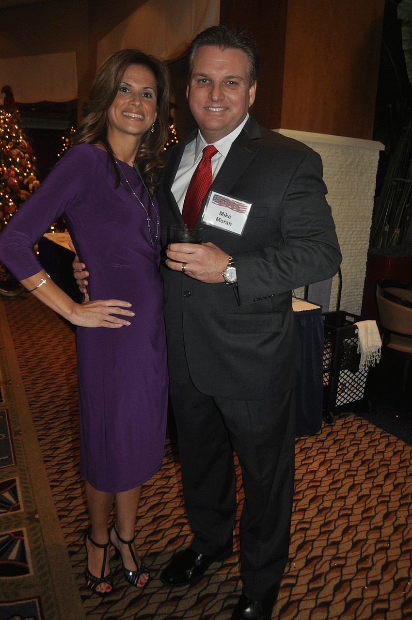 Lori and Mike Moran, Sarasota County Republican Club president