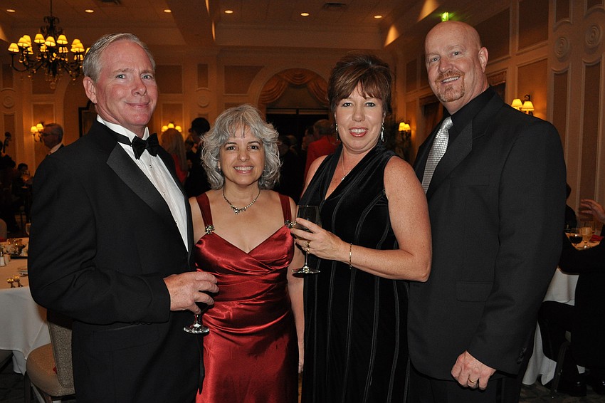 John and Mariel Avery with Janet and John Wickman