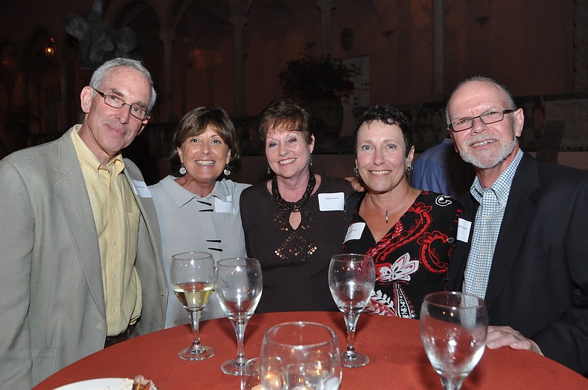 Richard and Rosalie Lewis, Nancy Graser, Phyllis and Fred Lasky