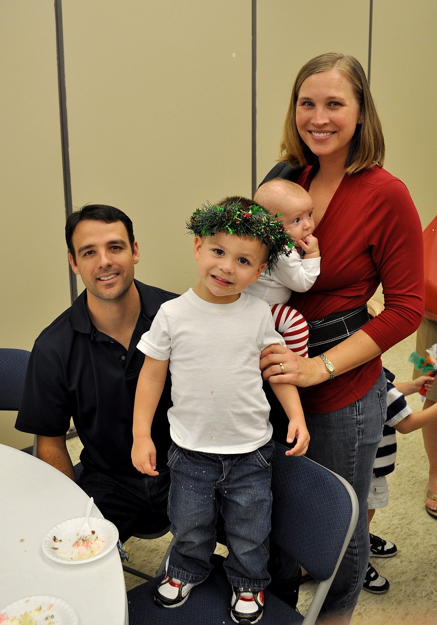 Joe and Melissa Hembree with their children, Joe and Anabelle.