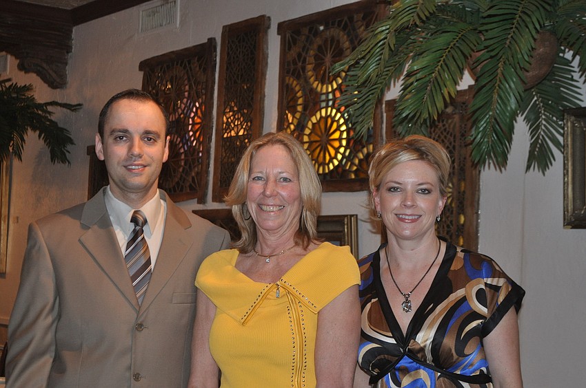 General Manager Anatoliy Furmanov, Owner Betsie Coolidge, Catering Director Terri Smith