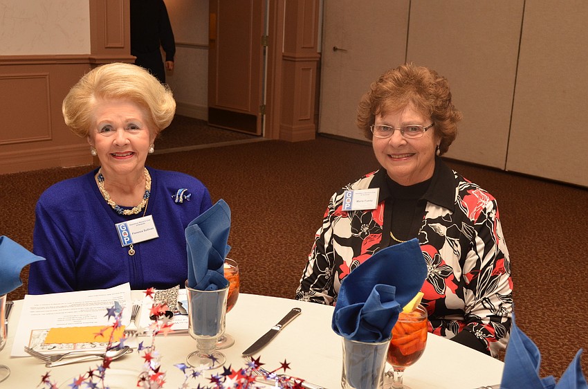 Florence Sullivan and Marie Fuesy