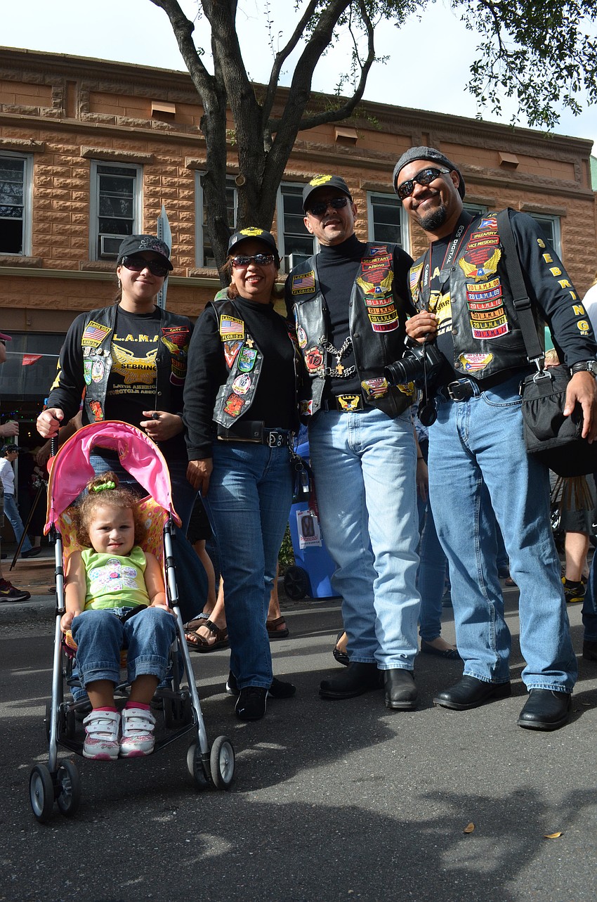 Bianca Irizarry, 2, Caty Nieves, Lourdes Viera, Juan Albino, and Albert Irizarry