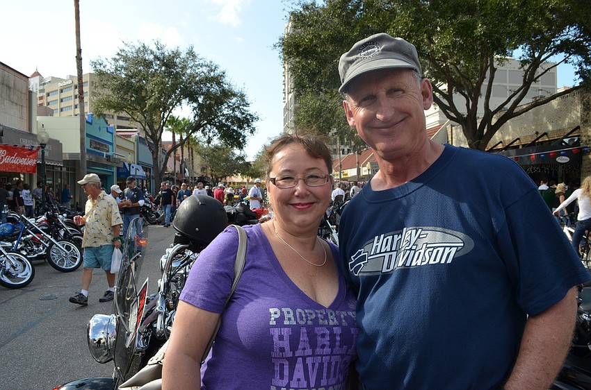 Jeneice and John Waschle visited from Illinois.