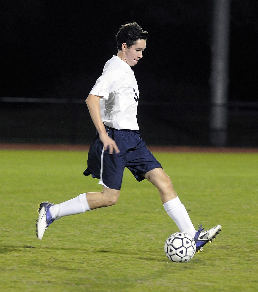 Alvaro Gonzalez was one of five ODA seniors recognized on Senior Night.