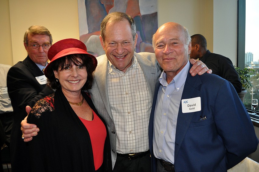 Nancy Gold, Dr. Ken Newmark and David Gold