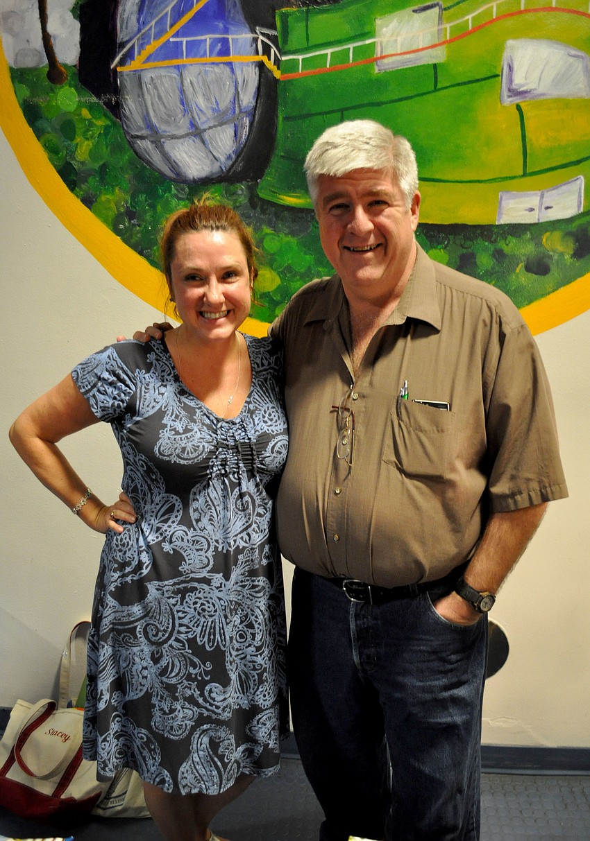 PVA President Lisa Daily with Ben Turoff