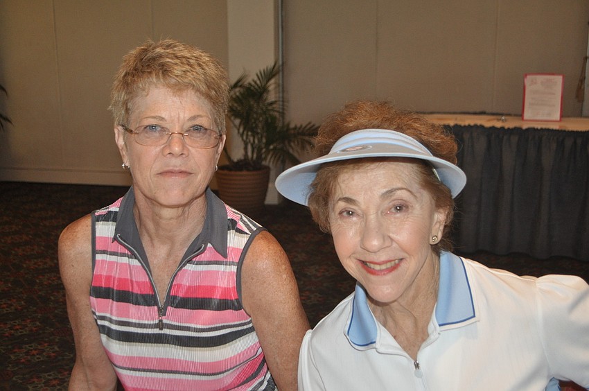 Kathleen Saxton and Sandra Leshman