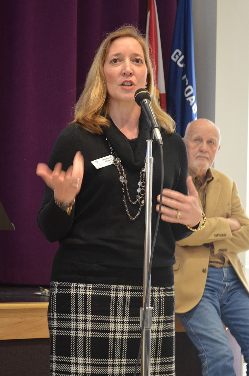 President of the Conservation Foundation of Gulf Coast Christine P. Johnson