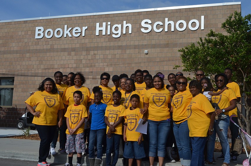 Members of the Greater Hurst Chapel AME Church