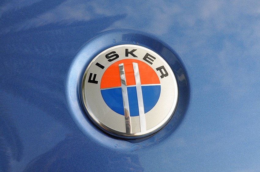 The Fisker logo is based off of the sun setting over the Golden Gate Bridge.