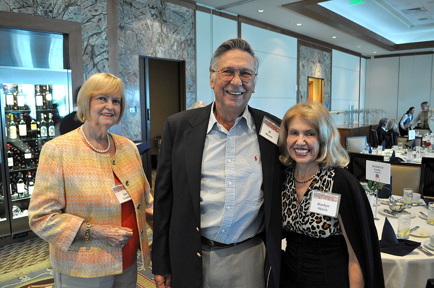Lise Cooley and Marilyn and Al Hirsch